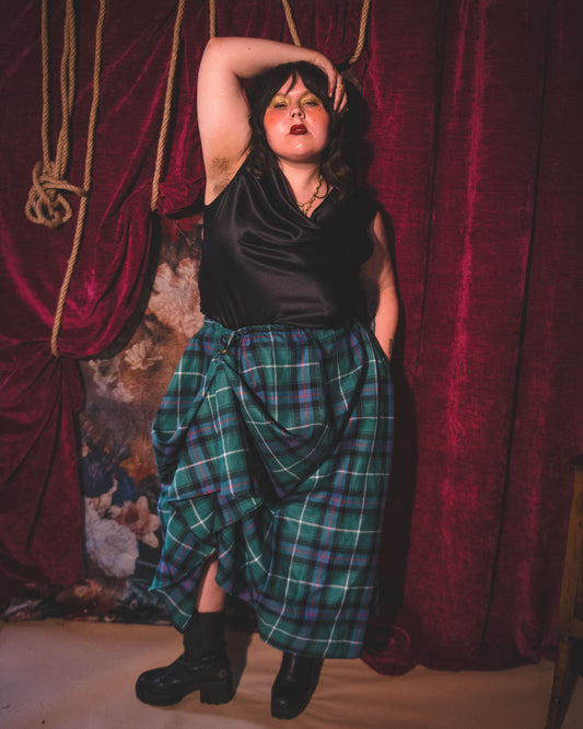 Flora Tartan Skirt