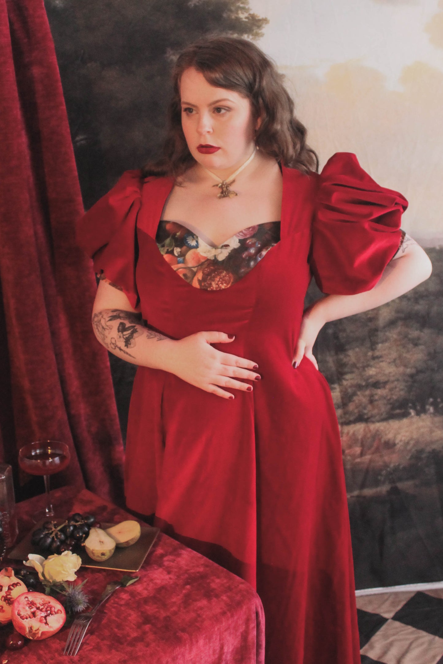 Rebecca Velvet Dress