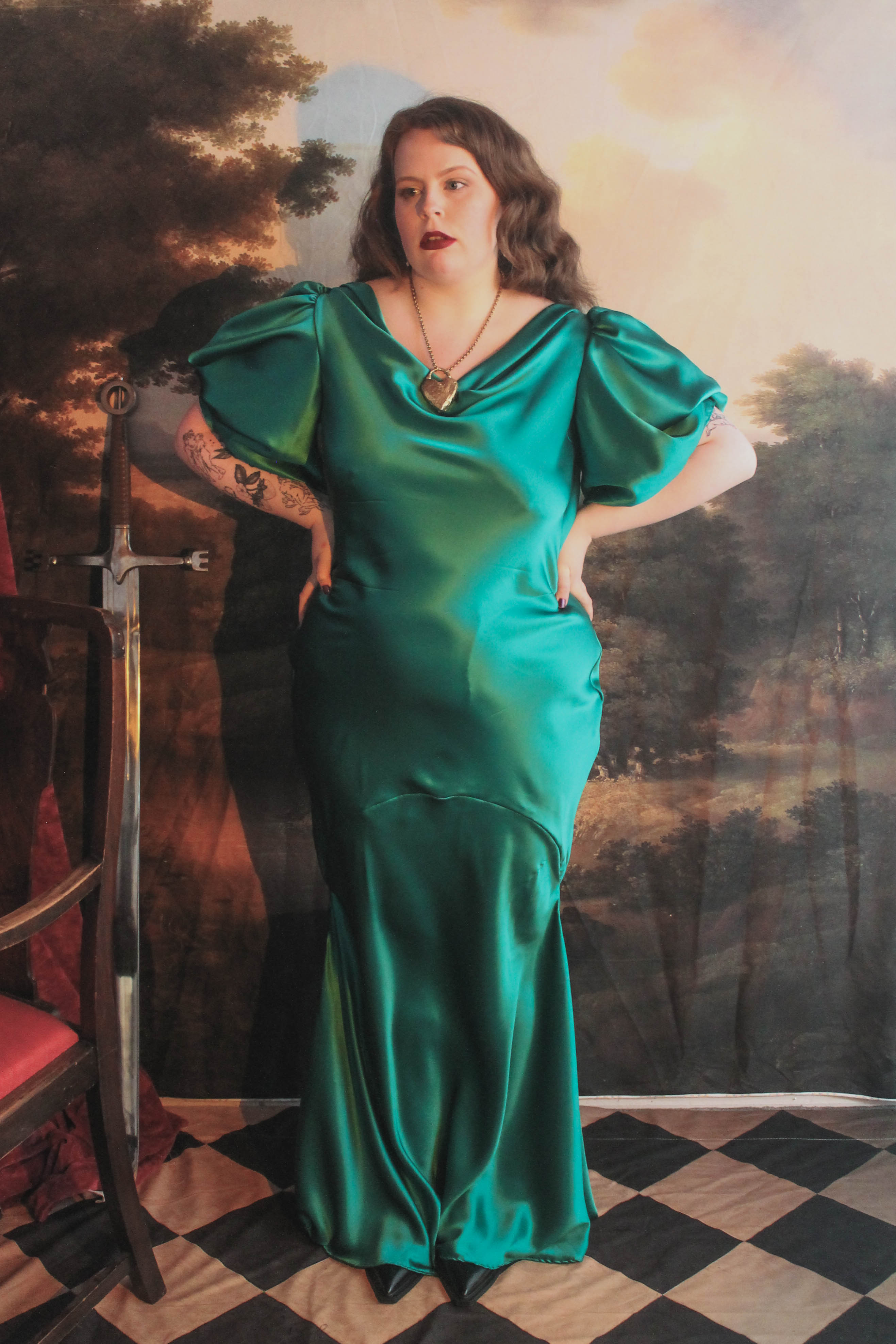 Persephone Silk Dress