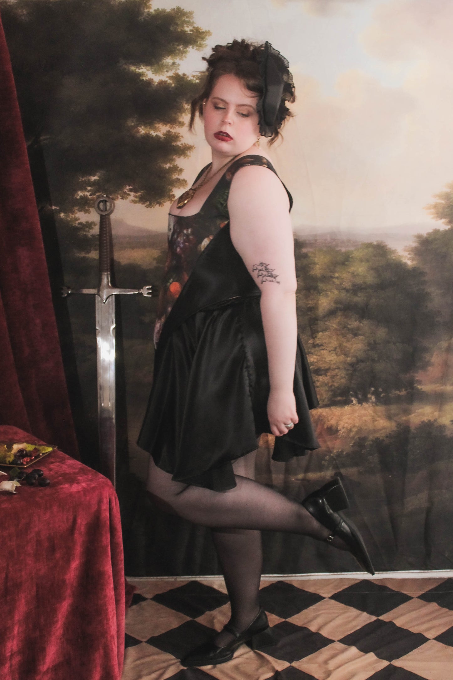 Cathy Silk Skirt