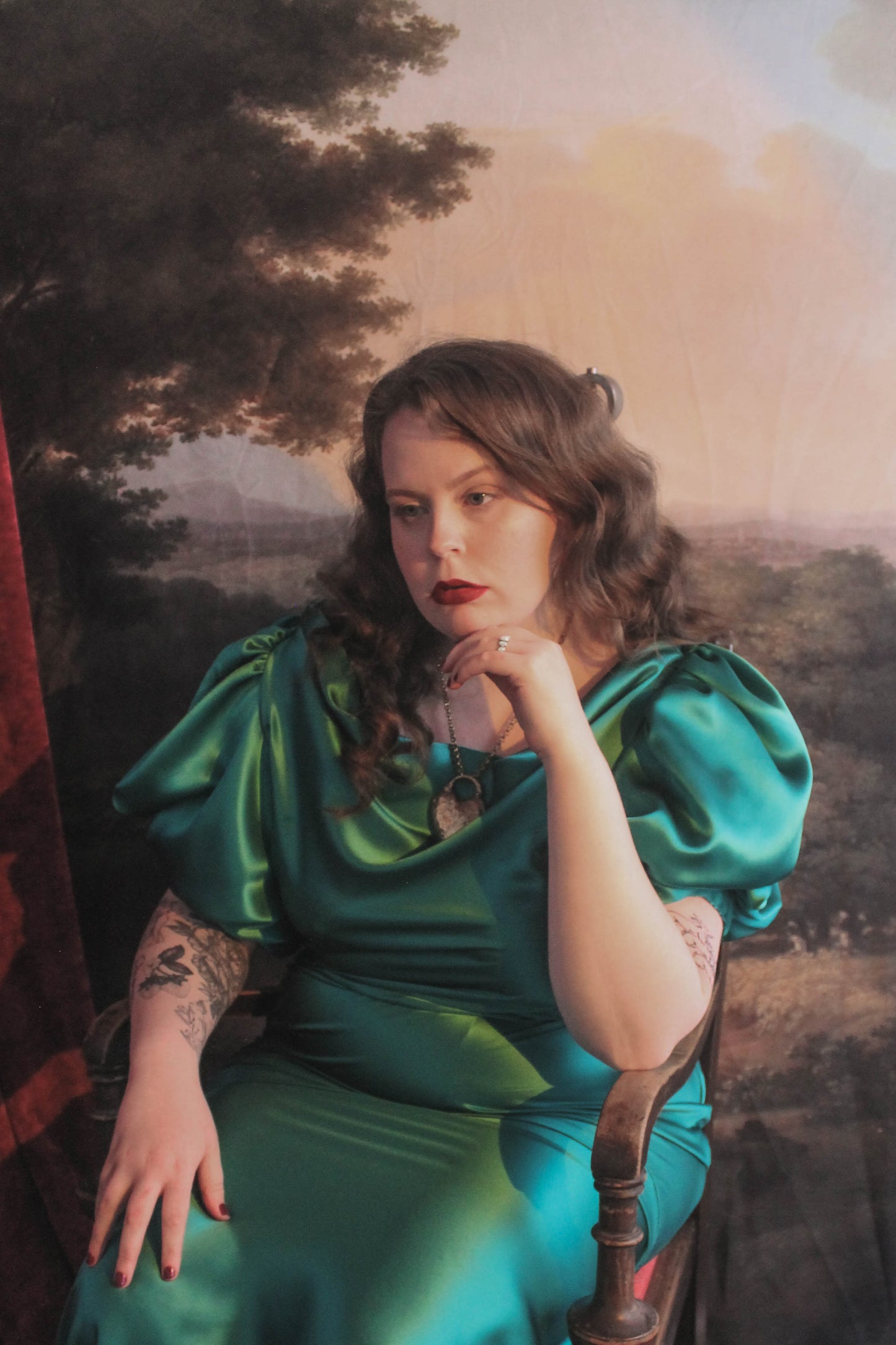 Persephone Silk Dress
