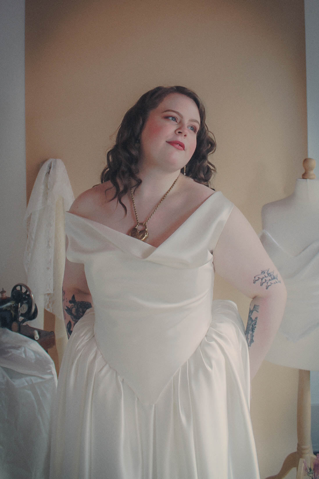 The Swan Corset
