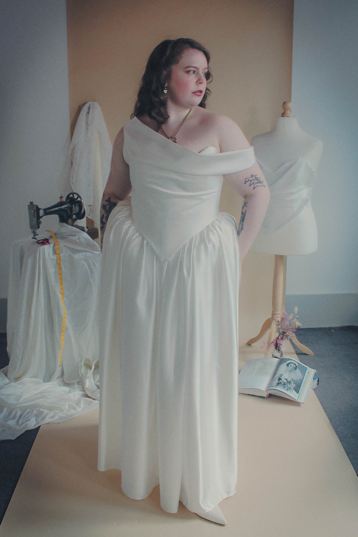 The Swan Corset