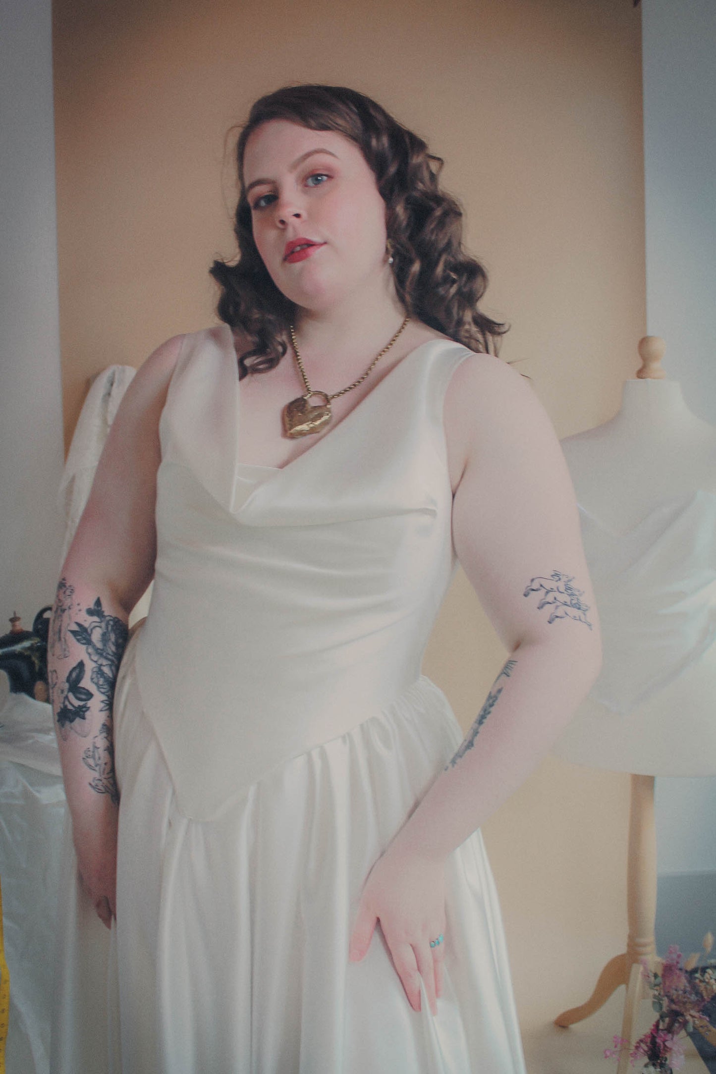The Swan Corset