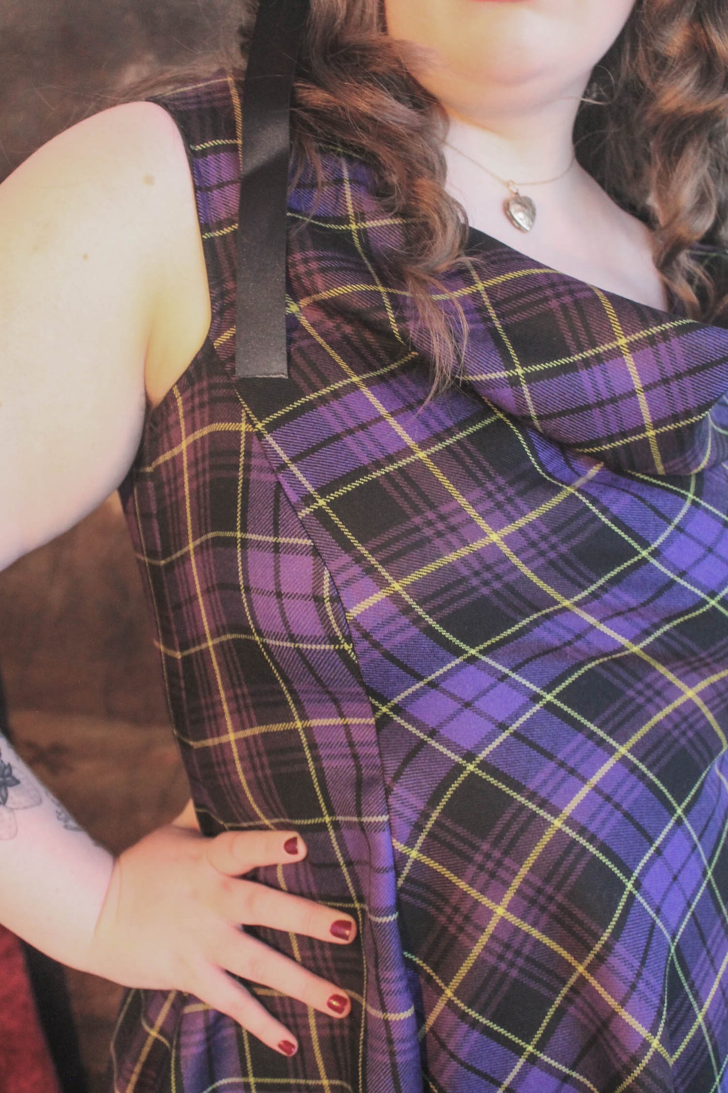 Lydia Tartan Dress