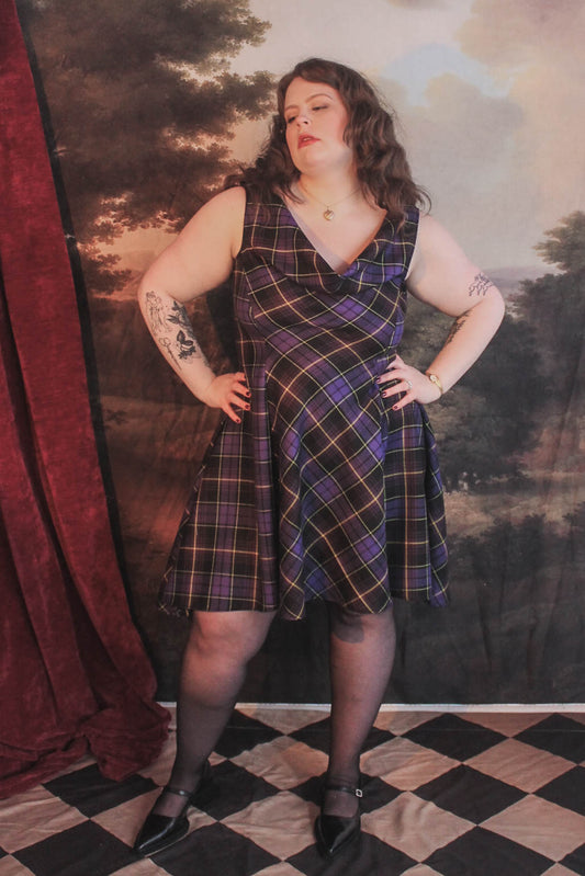 Lydia Tartan Dress