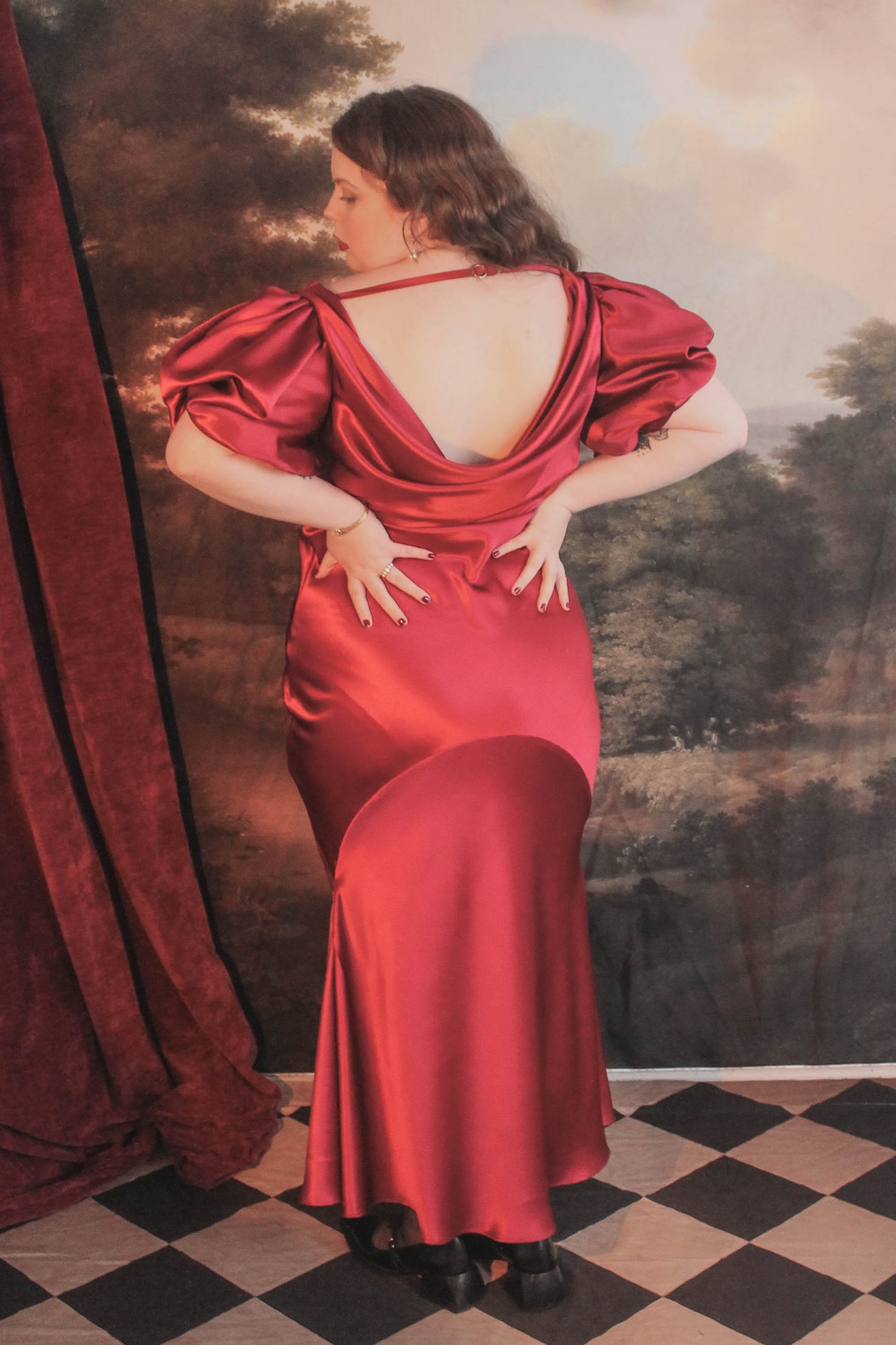Persephone Silk Dress