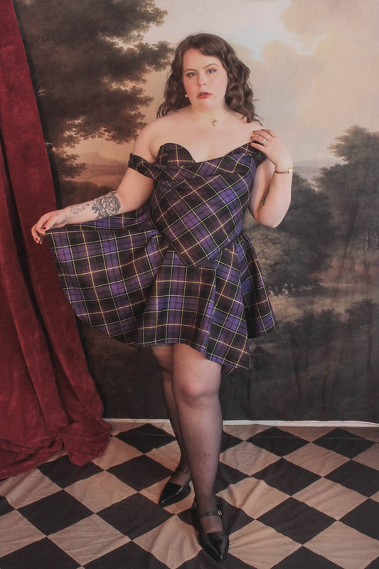Cathy Tartan Skirt