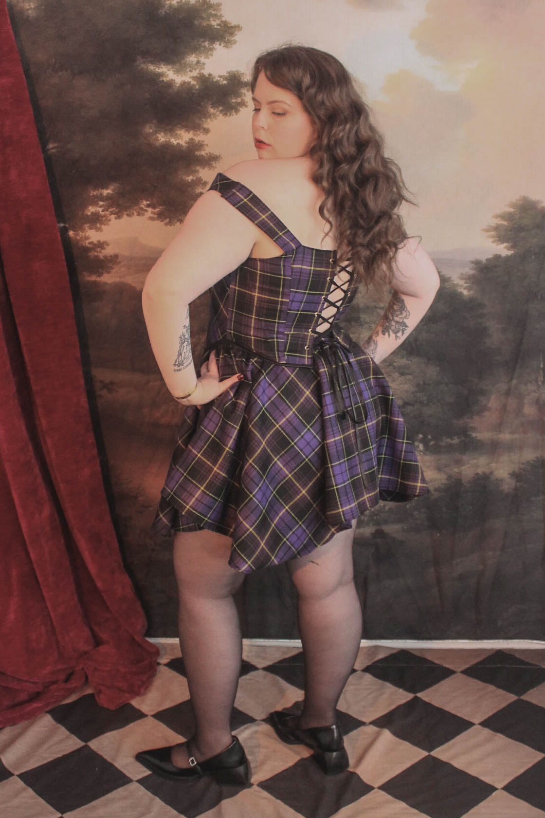 Mina Tartan Corset
