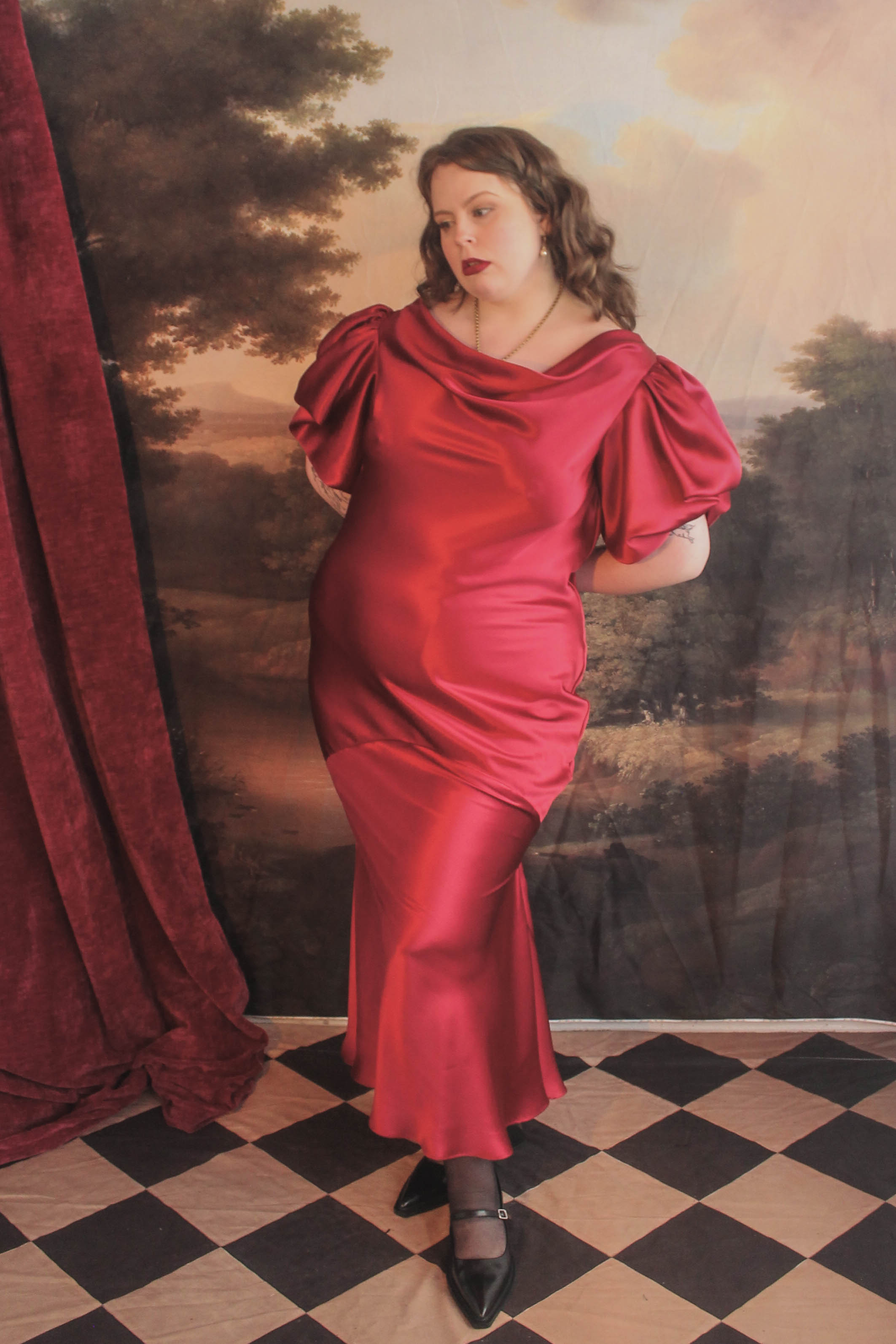 Persephone Silk Dress