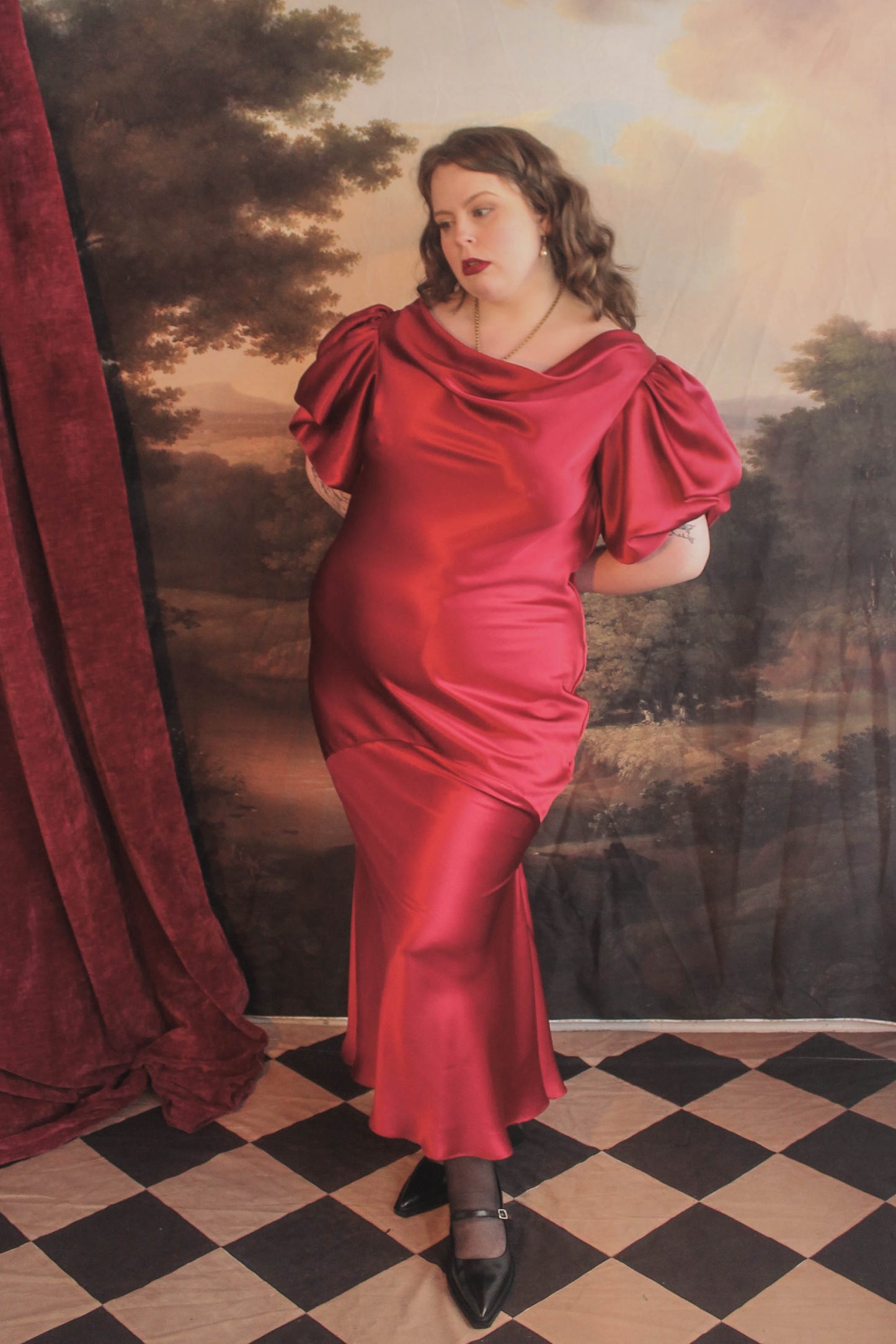 Persephone Silk Dress