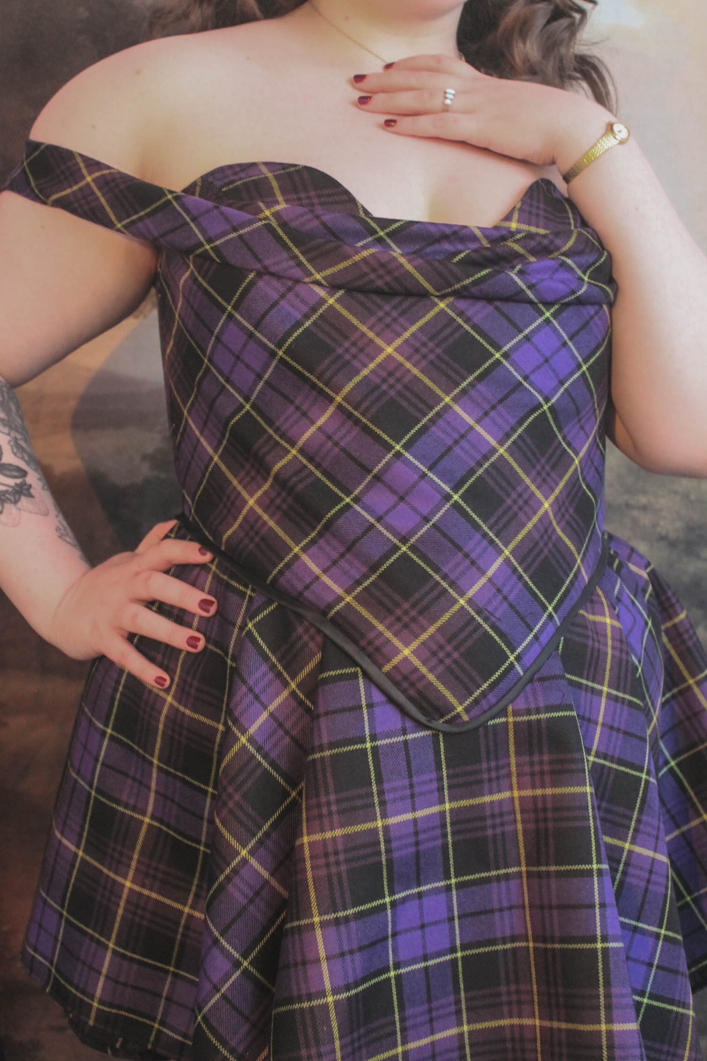 Mina Tartan Corset