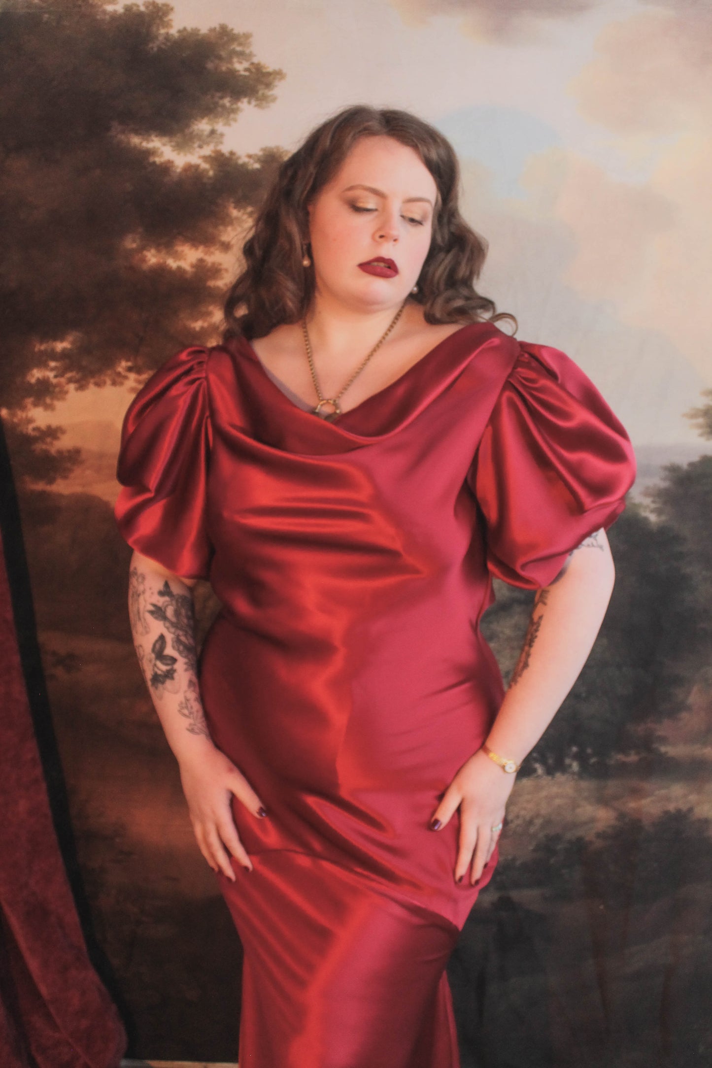 Persephone Silk Dress