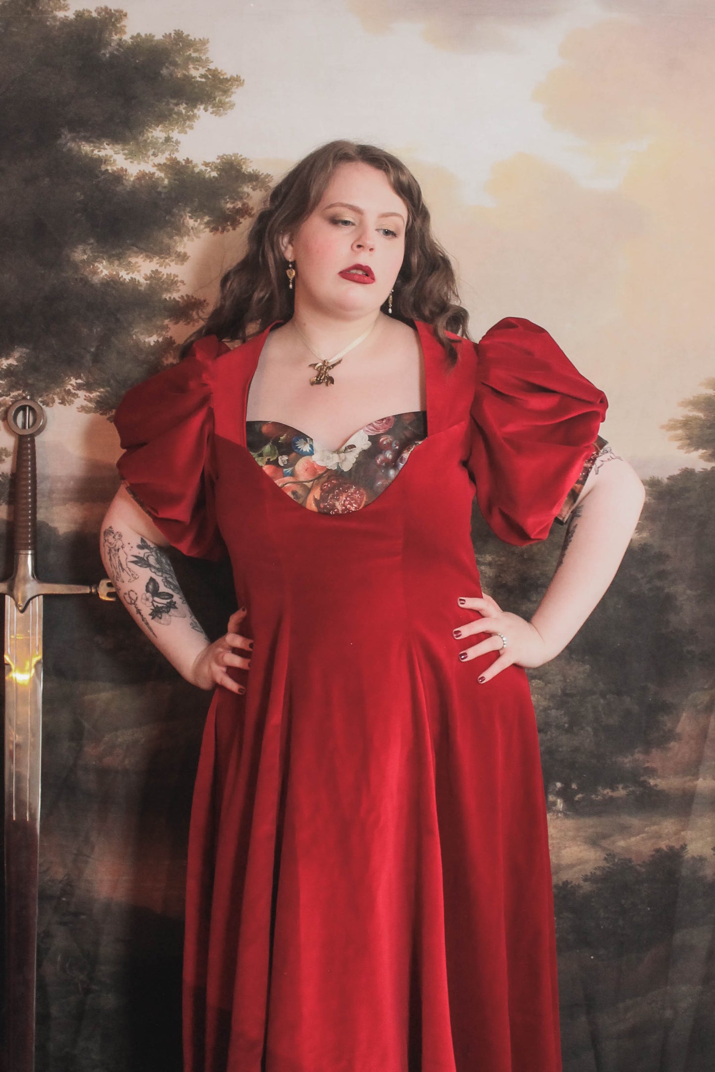 Rebecca Velvet Dress