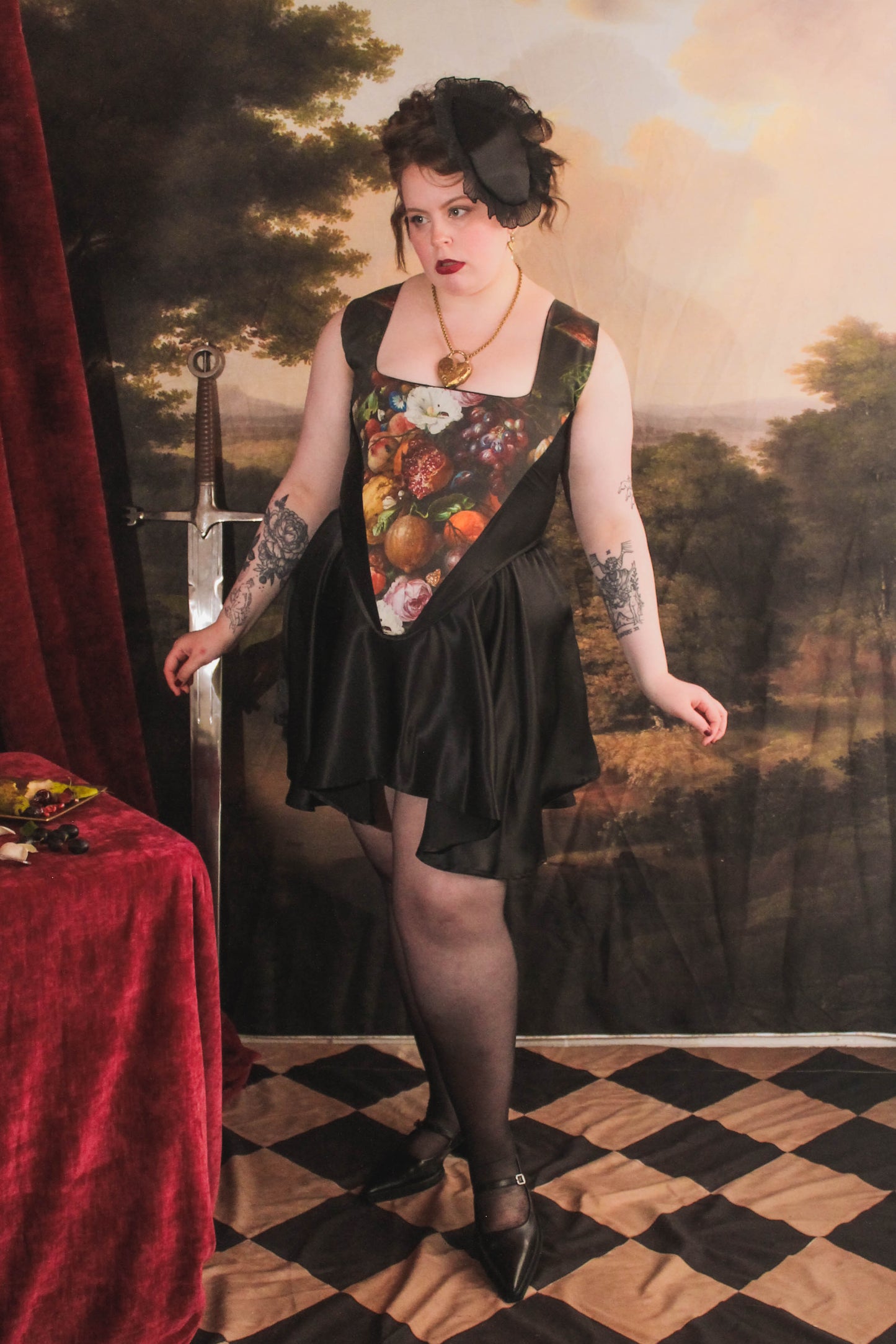 Cathy Silk Skirt