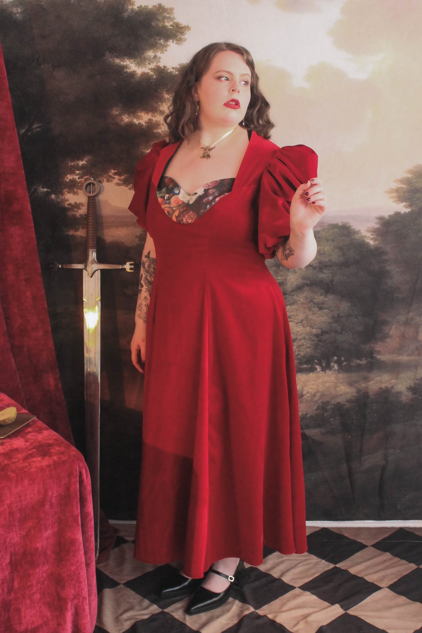 Rebecca Velvet Dress