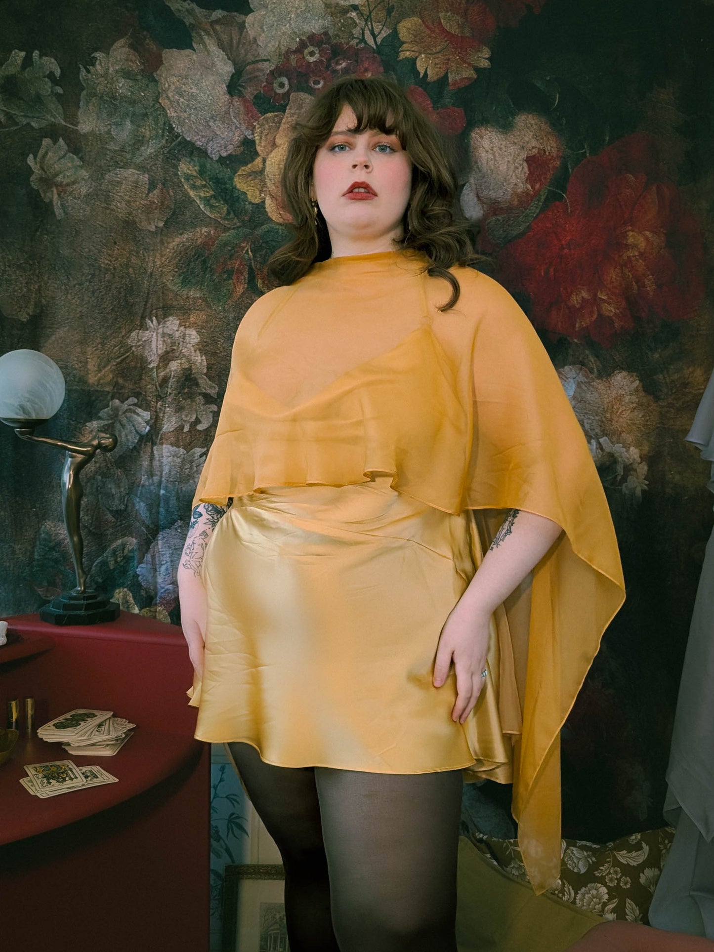 Florence Chiffon Cape