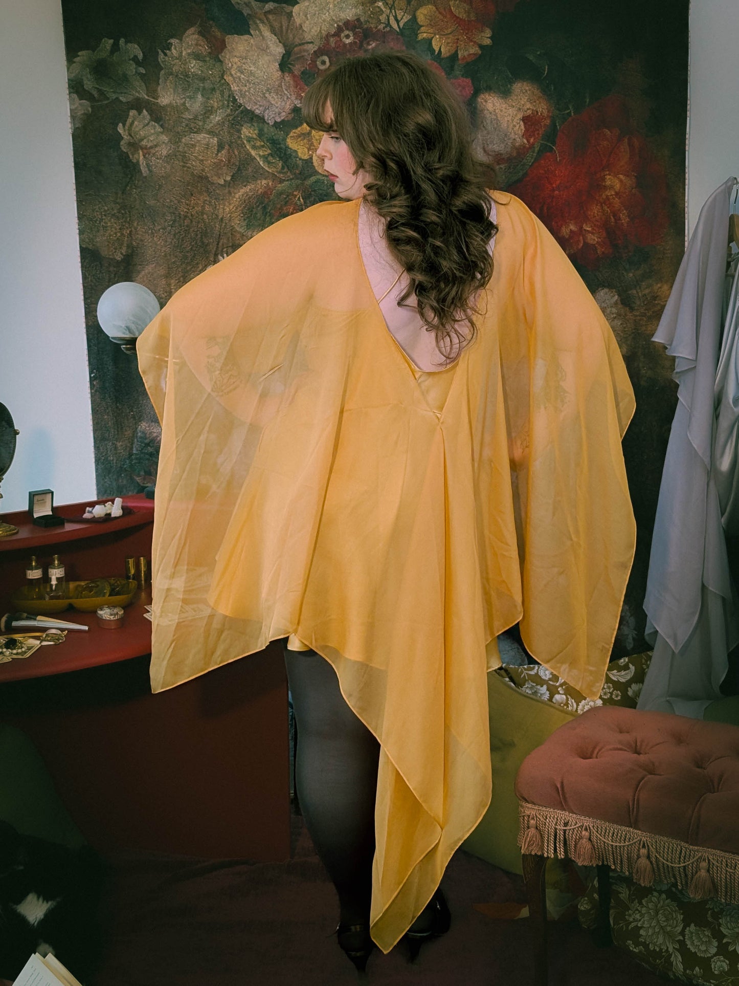 Florence Chiffon Cape