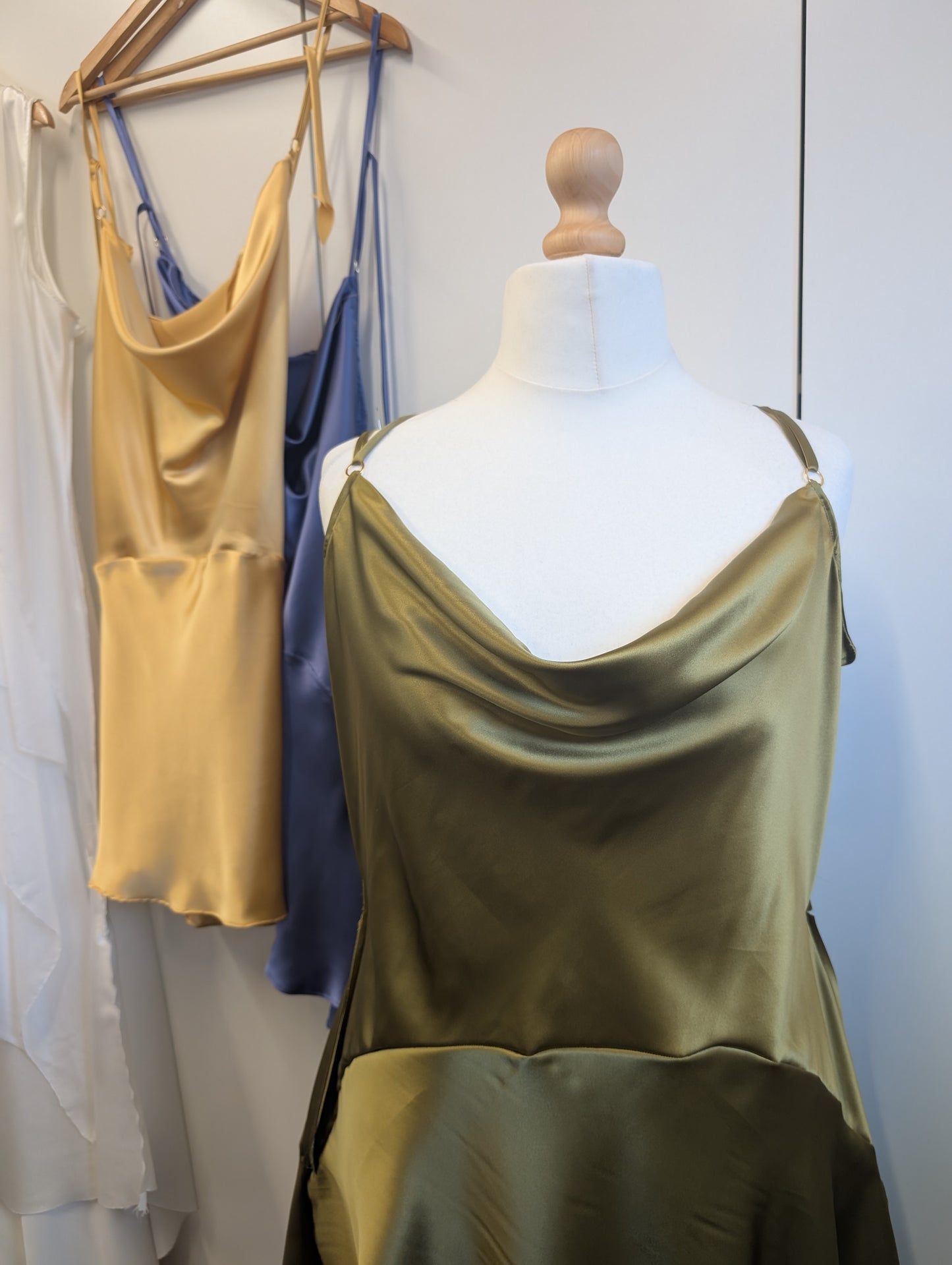 Celestria Silk Slip Dress